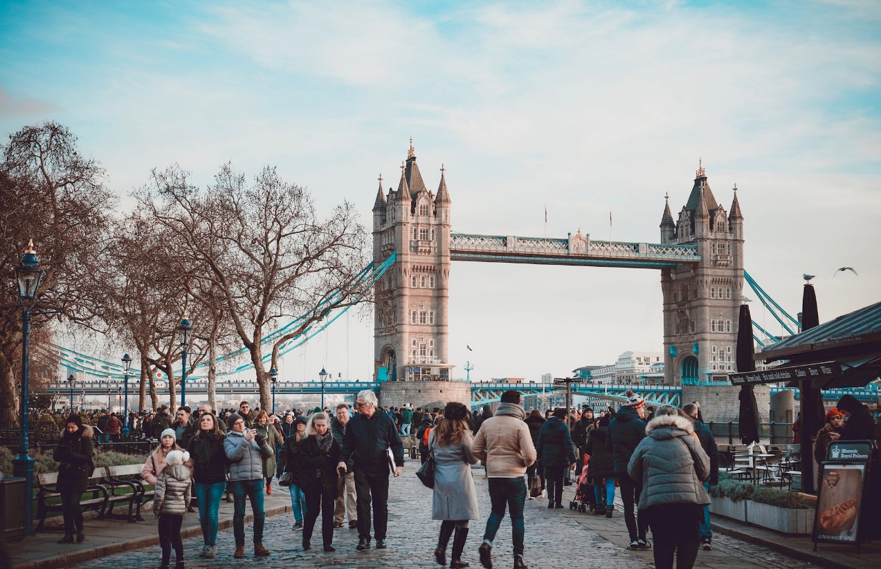 Bustling City of London