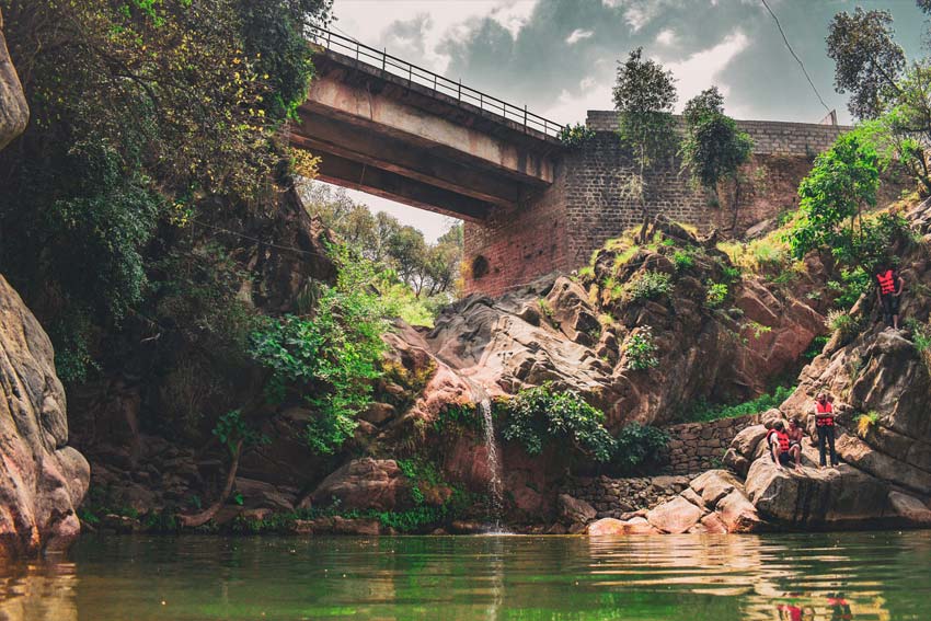 Water Lake around Islamabad city