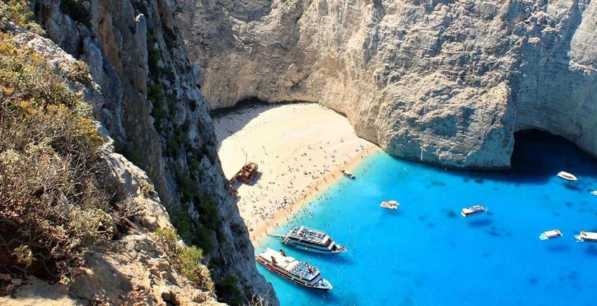 NAVAGIO BEACH, ZAKYNTHOS, GREECE